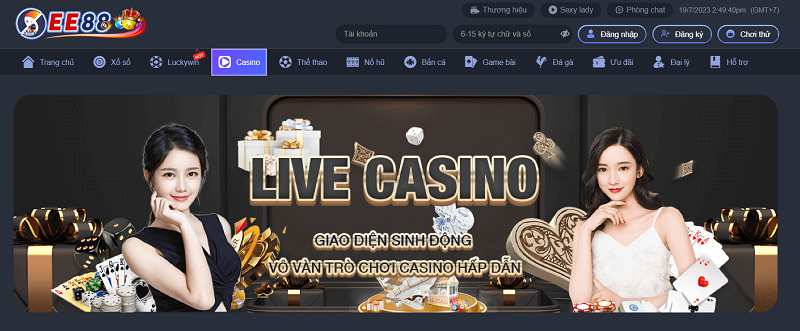 Casino online là hình thức giải trí được nhiều cược thủ yêu thích